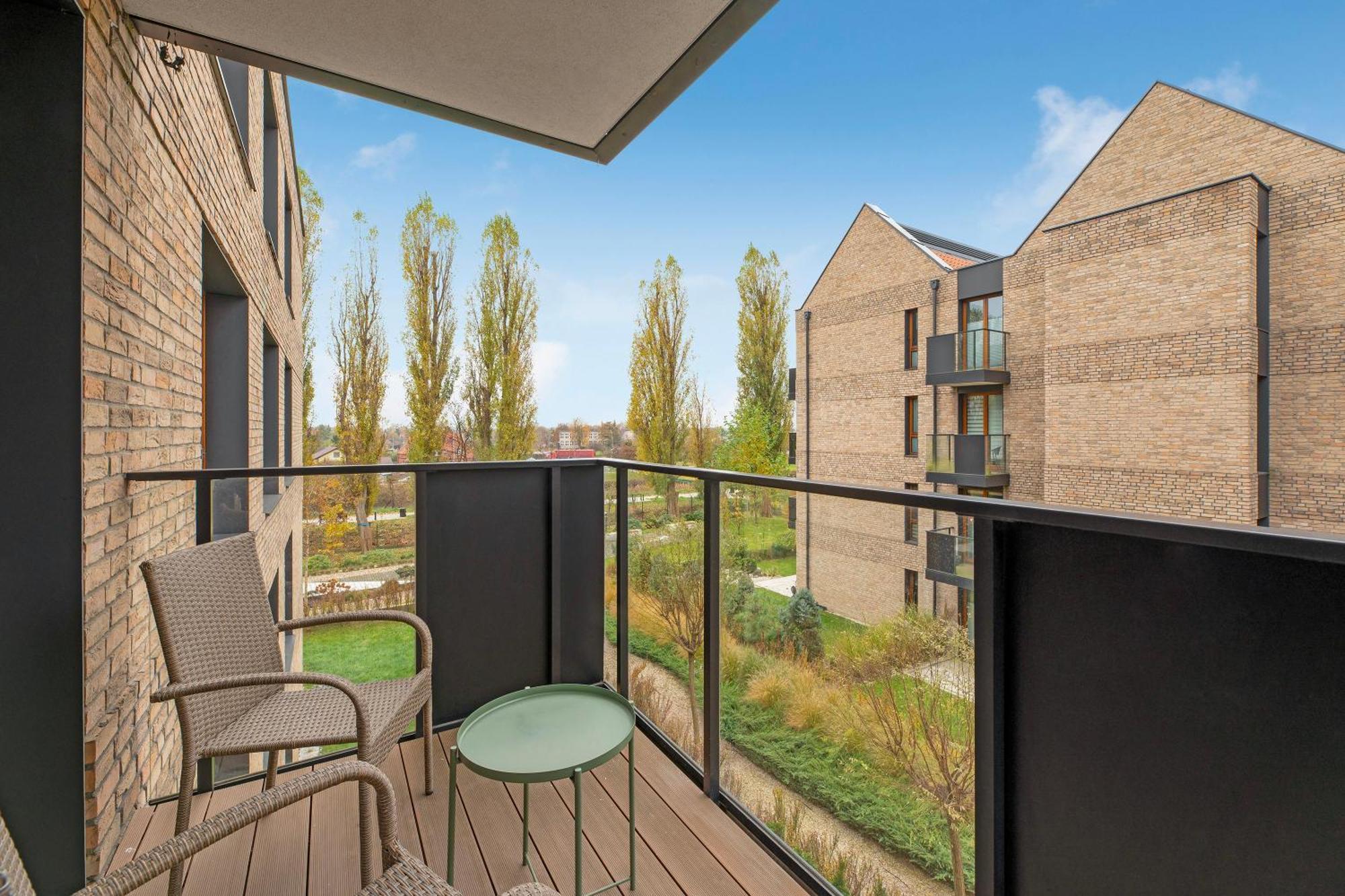 Front Park Apartments With Parking By Lion Apartments Gdańsk Extérieur photo